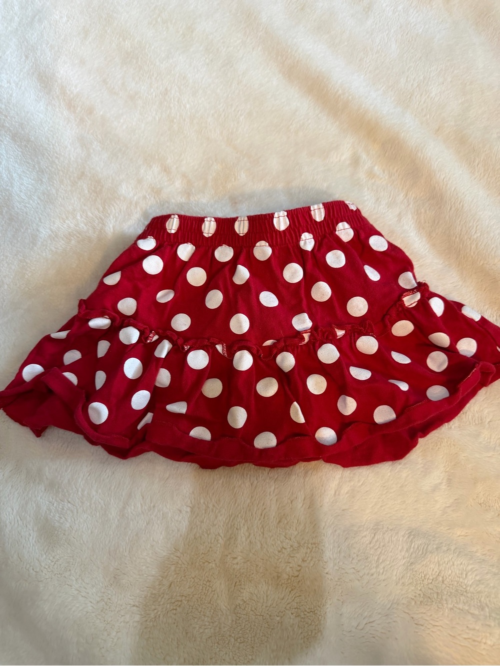 Carter’s Red Polka Dot Ruffled Skirt